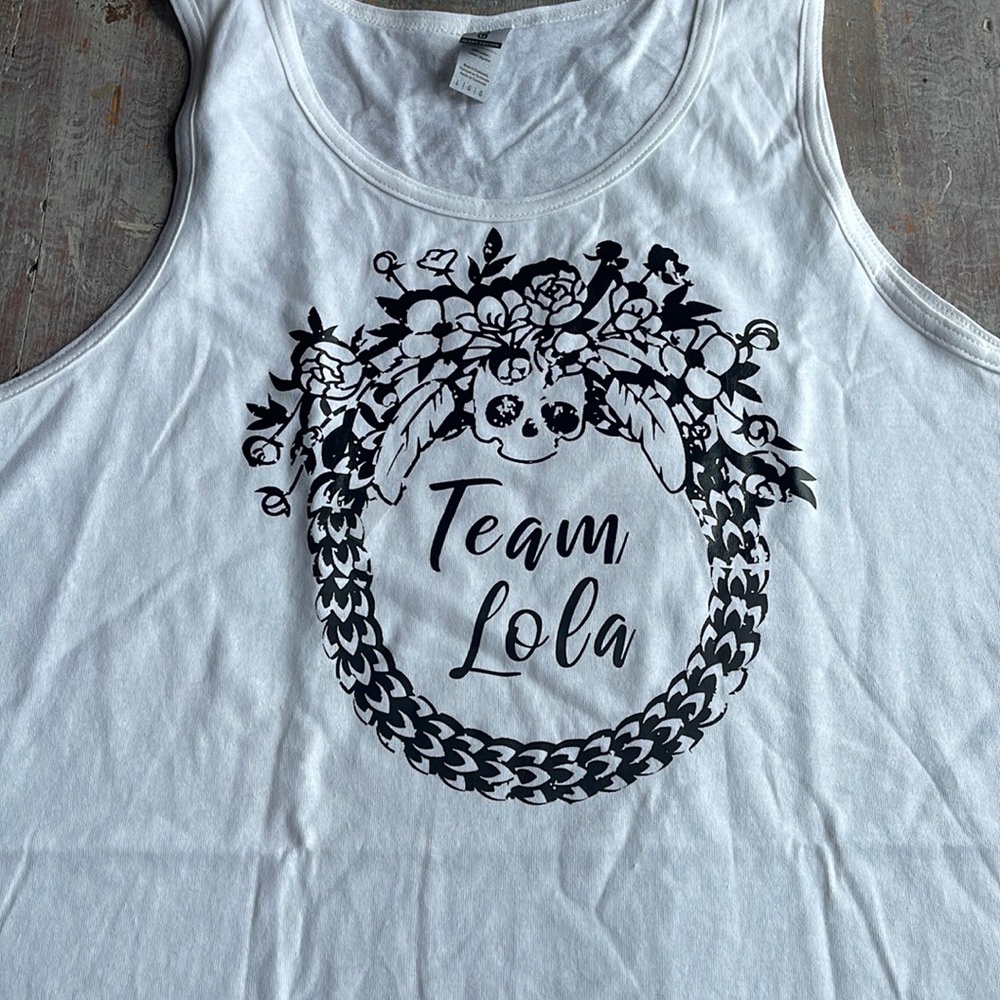 Team Lola Mens Skull Tank